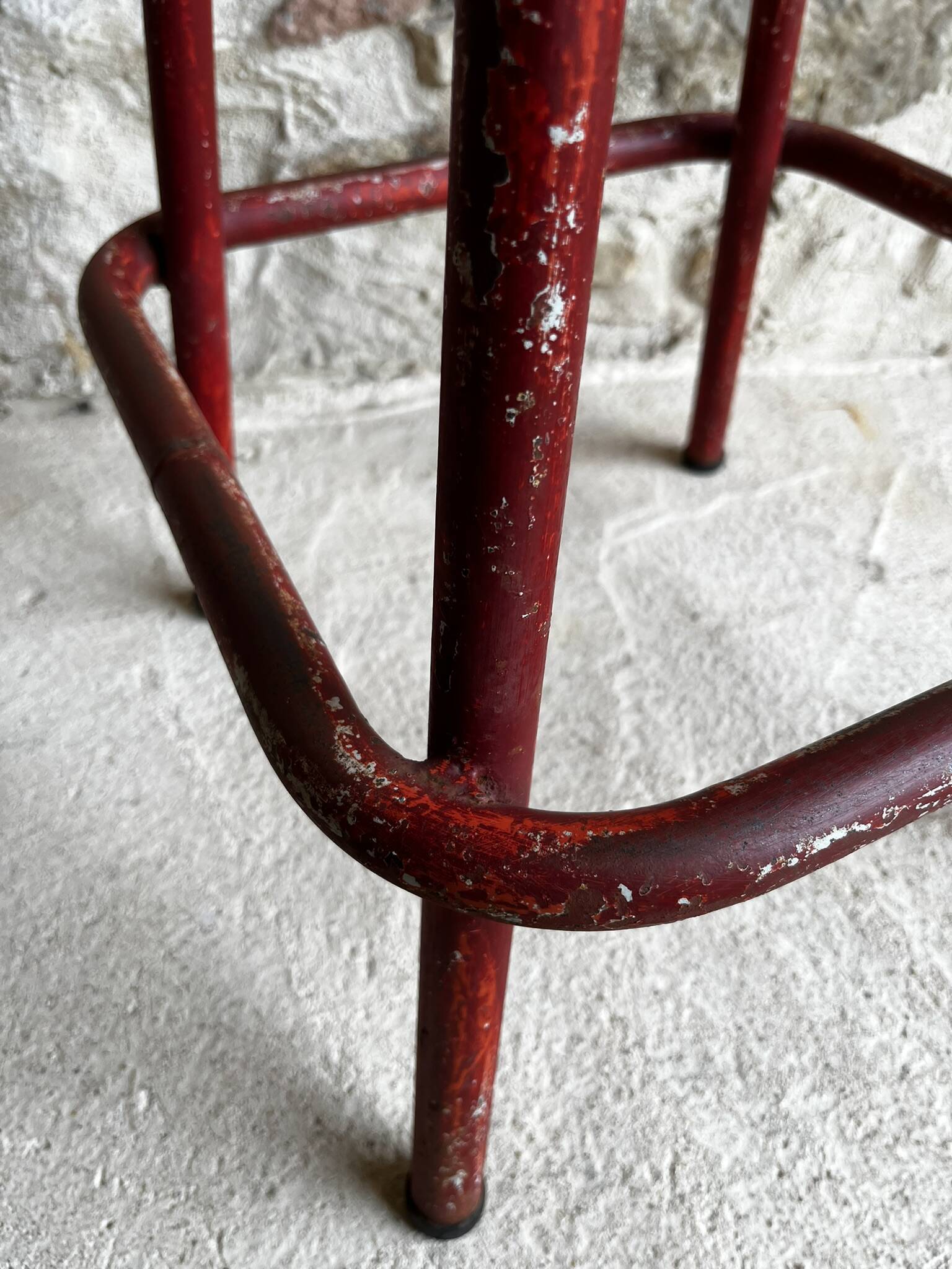 Industrial high stool - workshop