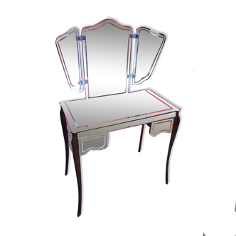 Coiffeuse miroir vénitien vintage