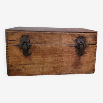 Old wooden box