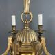 Bronze chandelier in Louis XVI style with 6 arms.