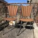 Petal back chairs