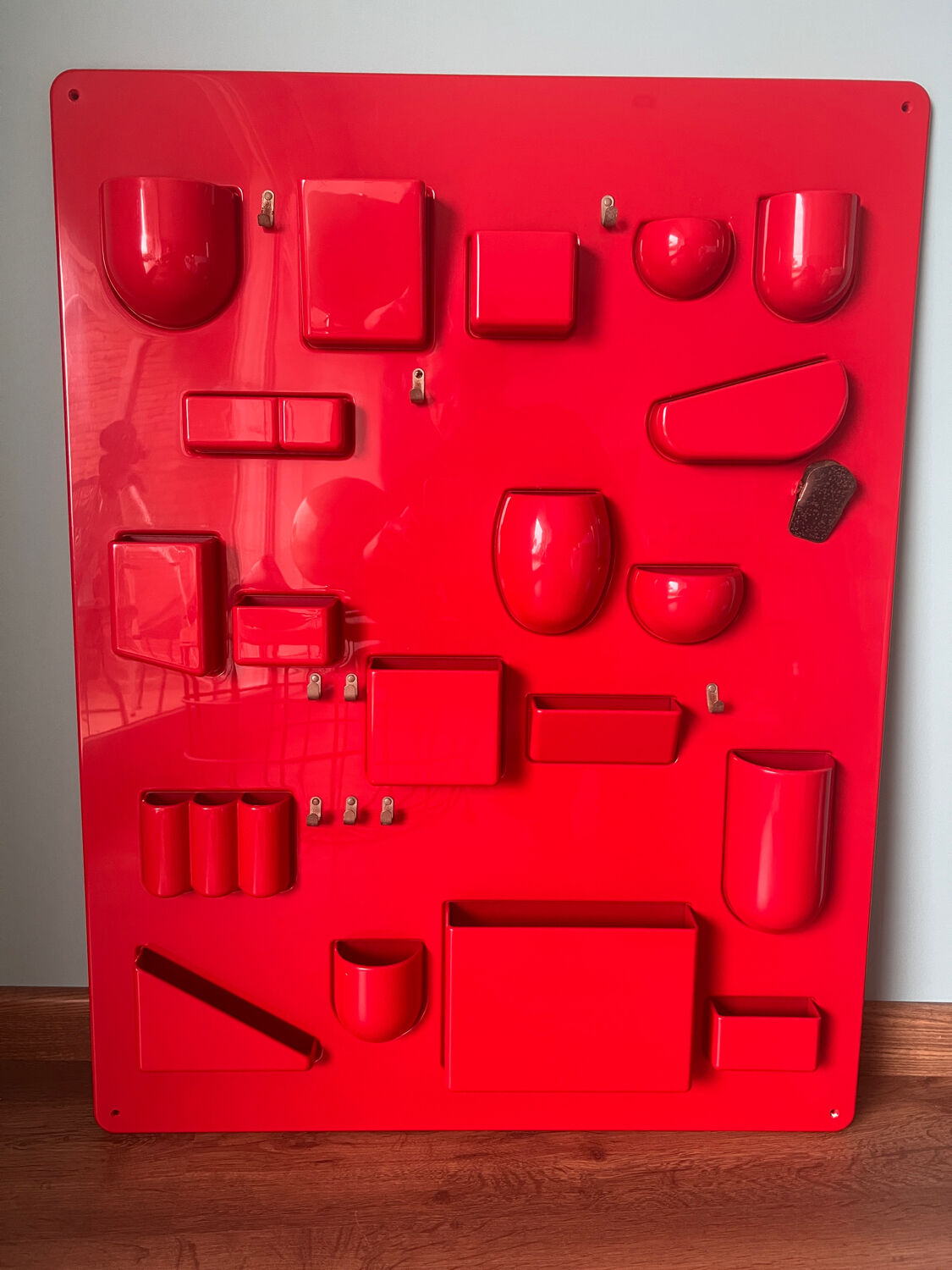 Wall organizer by Dorothee Becker for Maurer / Uten.silo I model, retro organizer german design 1969