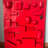 Wall organizer by Dorothee Becker for Maurer / Uten.silo I model, retro organizer german design 1969