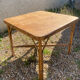 Vintage rattan table