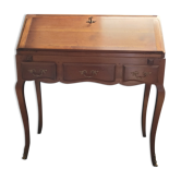 Wooden slope desk louis xv style