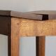 Wooden stool, reconstruction period, Anonymous craft work, 1950s