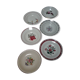 Assortiment de 6 assiettes creuses anciennes