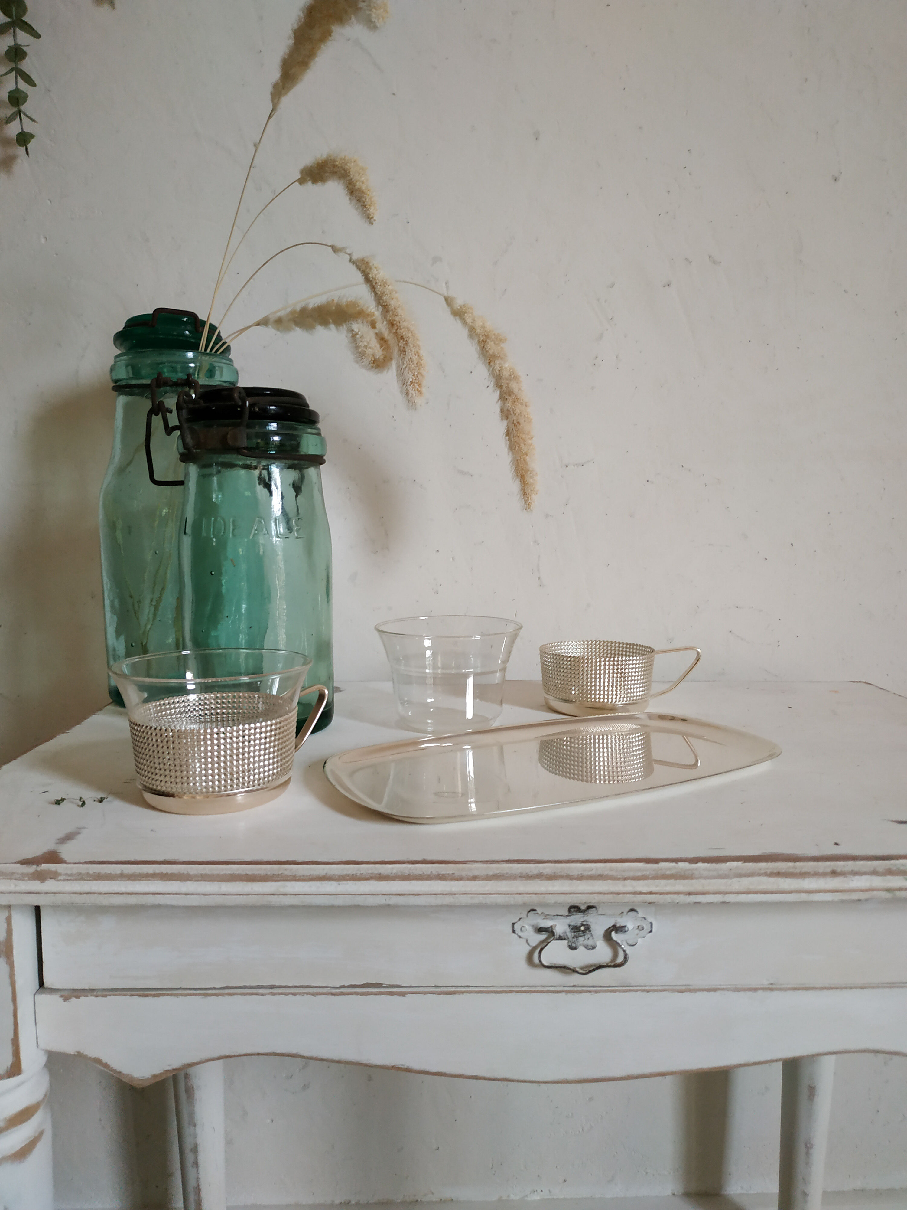 Set old set of sun glass and metal Schott - Gen Mainz