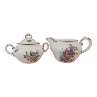 Villeroy & Boch 1562 Old Strasbourg Milk Jug and Sugar Bowl