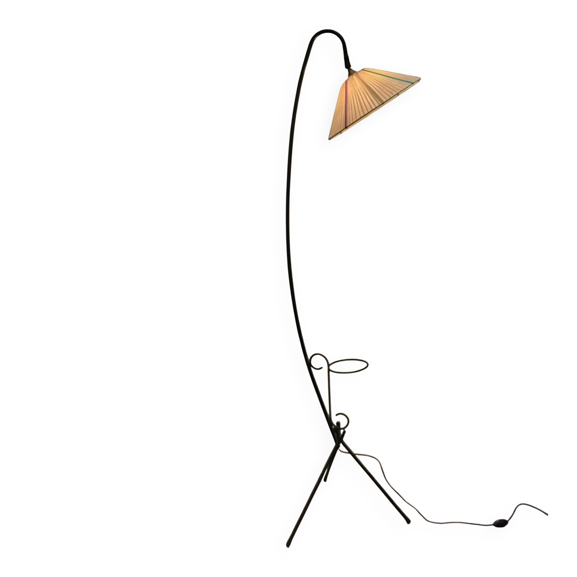 Tripod reading lamp, France, 1950s