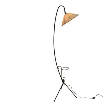 Lampadaire liseuse tripode, France, années 1950