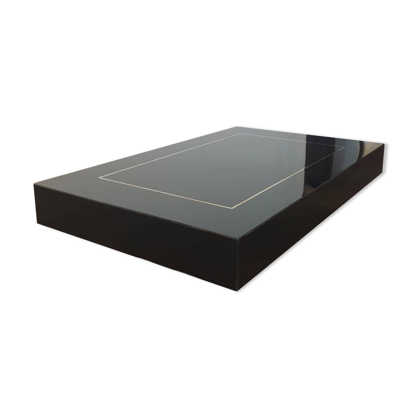 Ligne Roset lacquered coffee table vintage 70s/80s