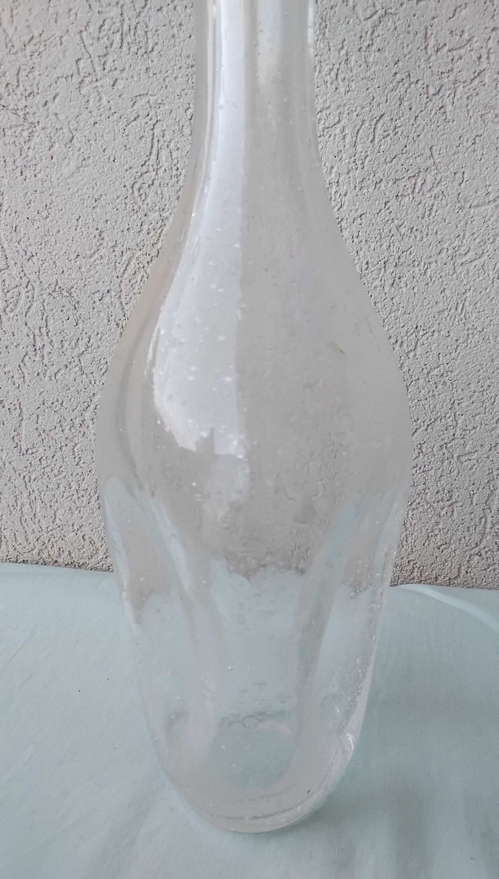 Bubble glass carafe bottle