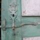 Door H186.5xW75cm with 18th century interior molding