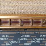 Red Bakelite TSF radio station