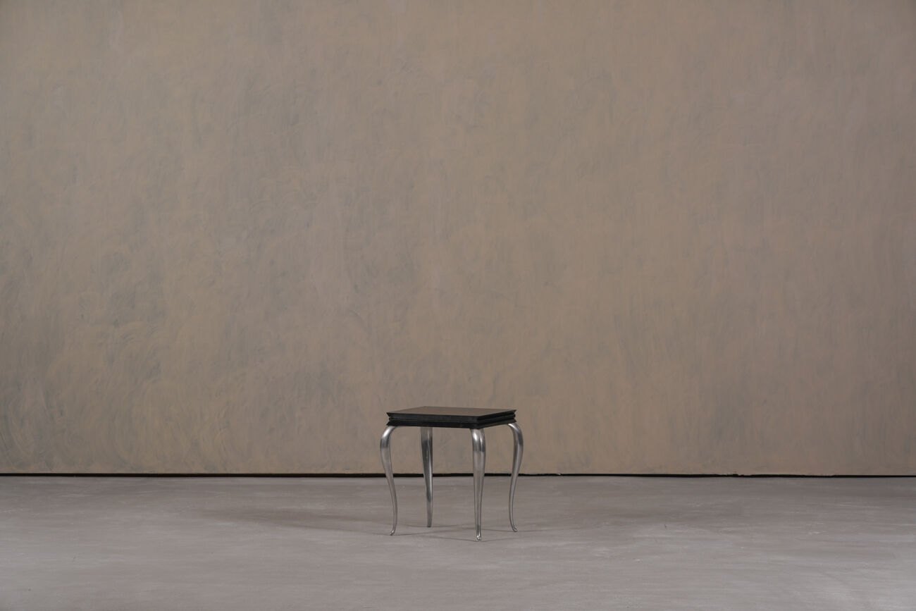 Chaise / table d'appoint Lola Mundo par Philippe Starck pour Driade, Italie, années 1980.