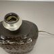 Large 25cm Abstract Ceramic Table Lamp with Pattern attributed to Bitossi, Italy, 1970s