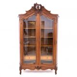 Historic library, France, circa 1900. After renovation.