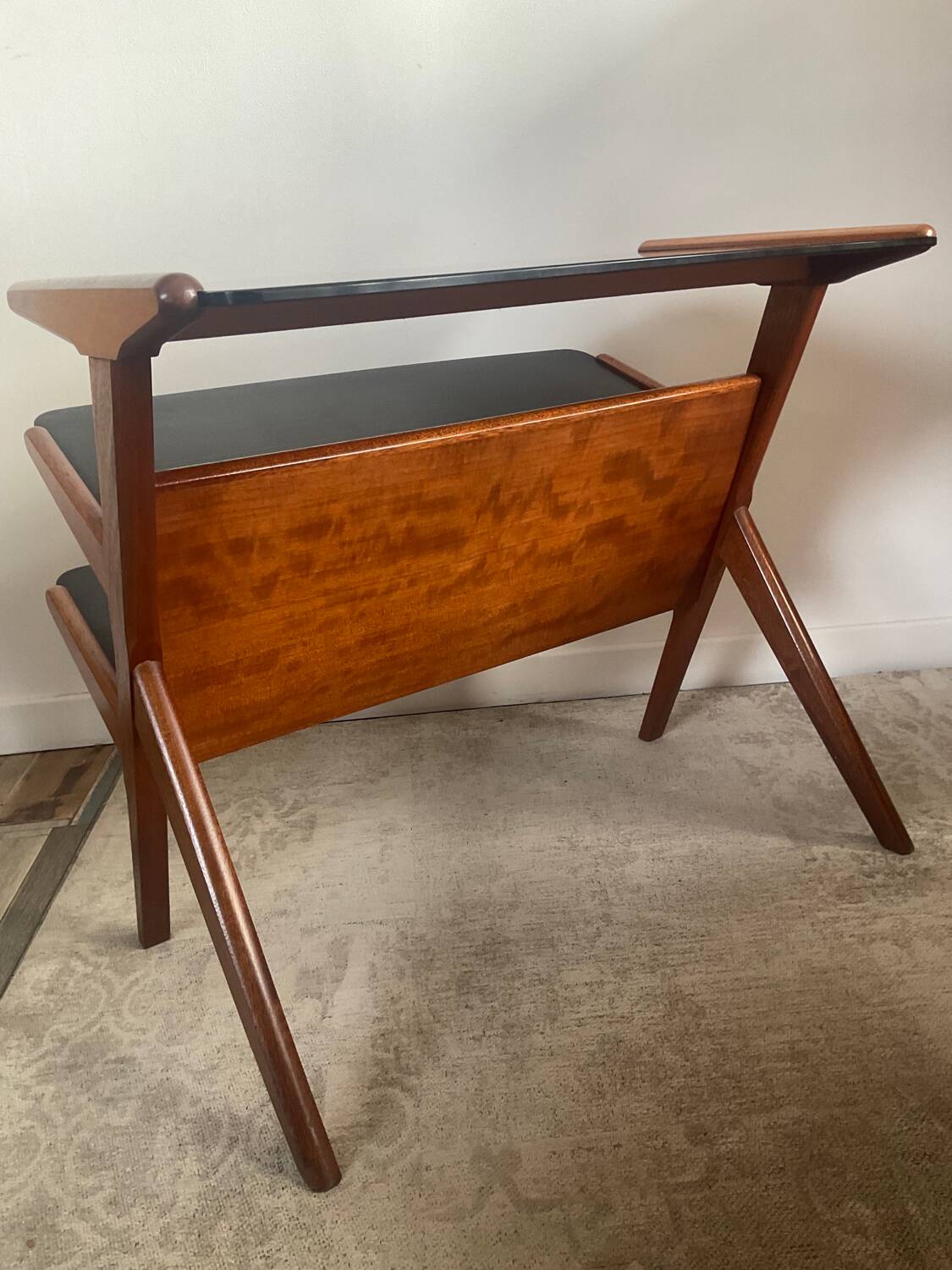 Scandinavian side table from the 60s