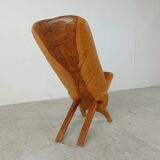 Vintage african birthing chair, 1960s