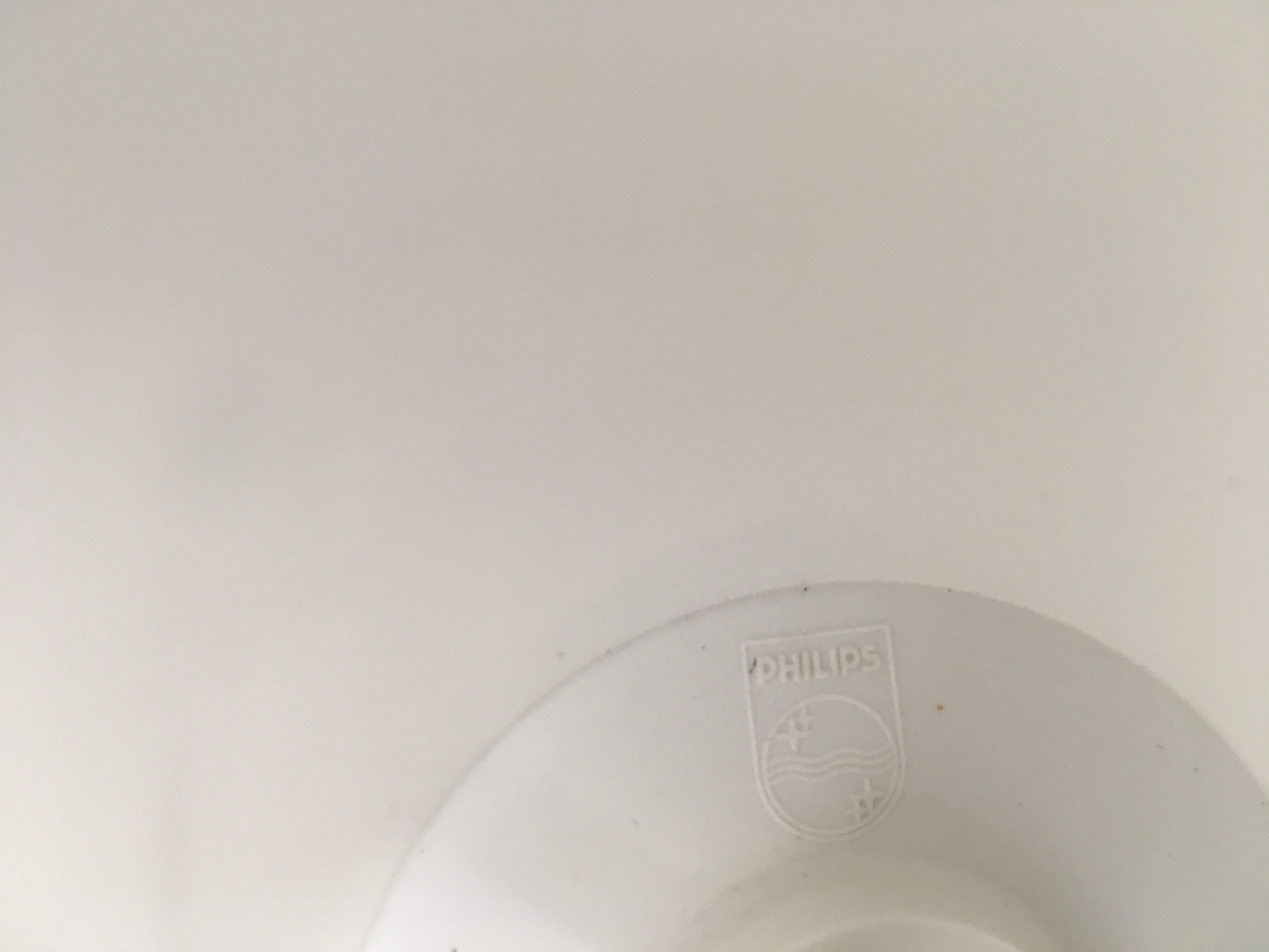 Hanging Philips Louis Kalff opaline 60s