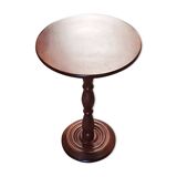 Round side table