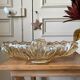 Pink carnival glass cup