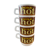 Arcopal Cacolac hot hot chocolate cups