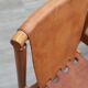 Set of 4 Ilmari Tapiovaara for La Permanente walnut & leather chairs 1960s