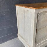 Old trade furniture with sliding door