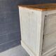Old trade furniture with sliding door