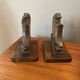 Paire de serres livres bateau art deco