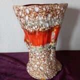 Large Fat Lava Vase