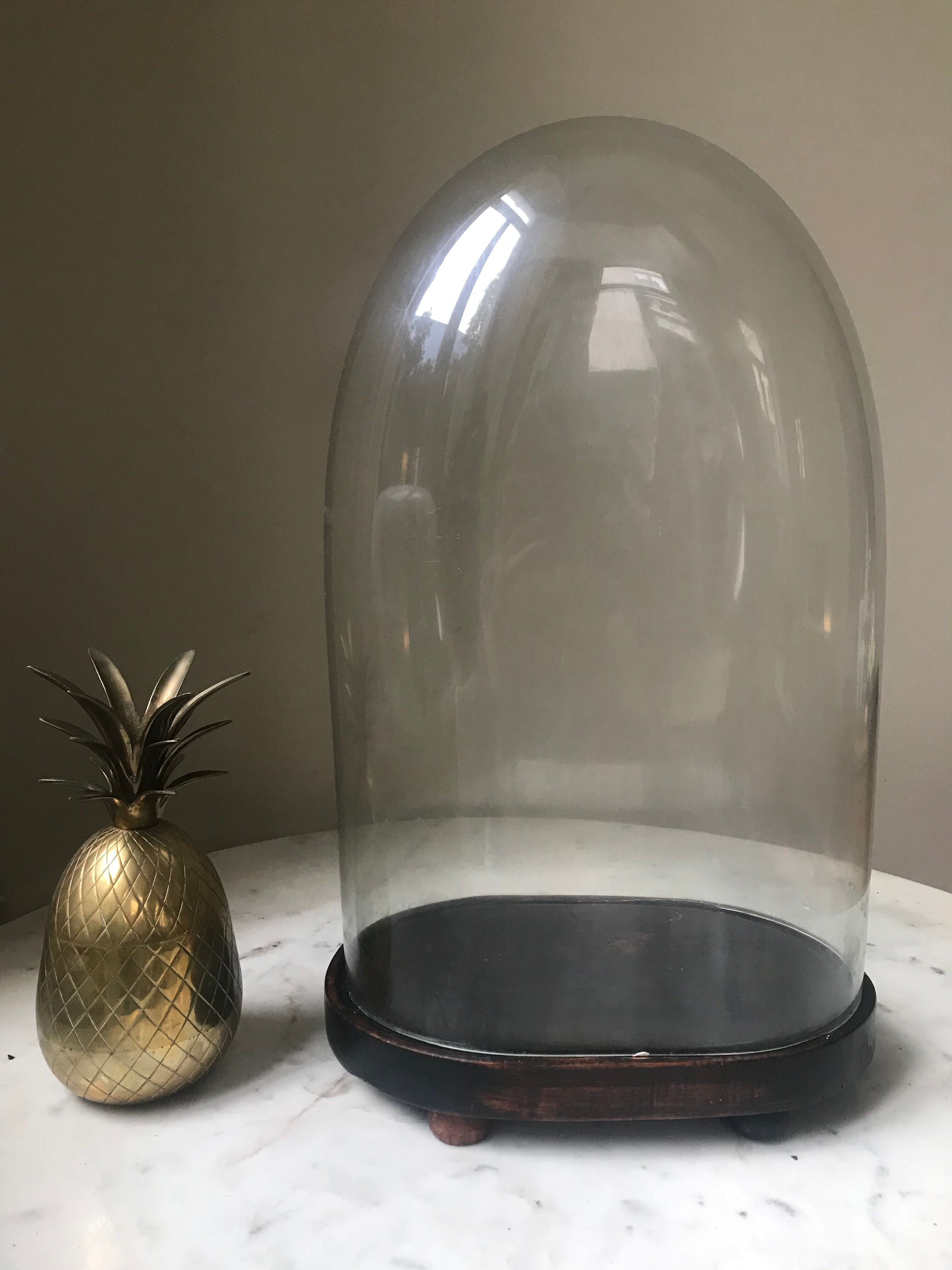 Very large bridal globe