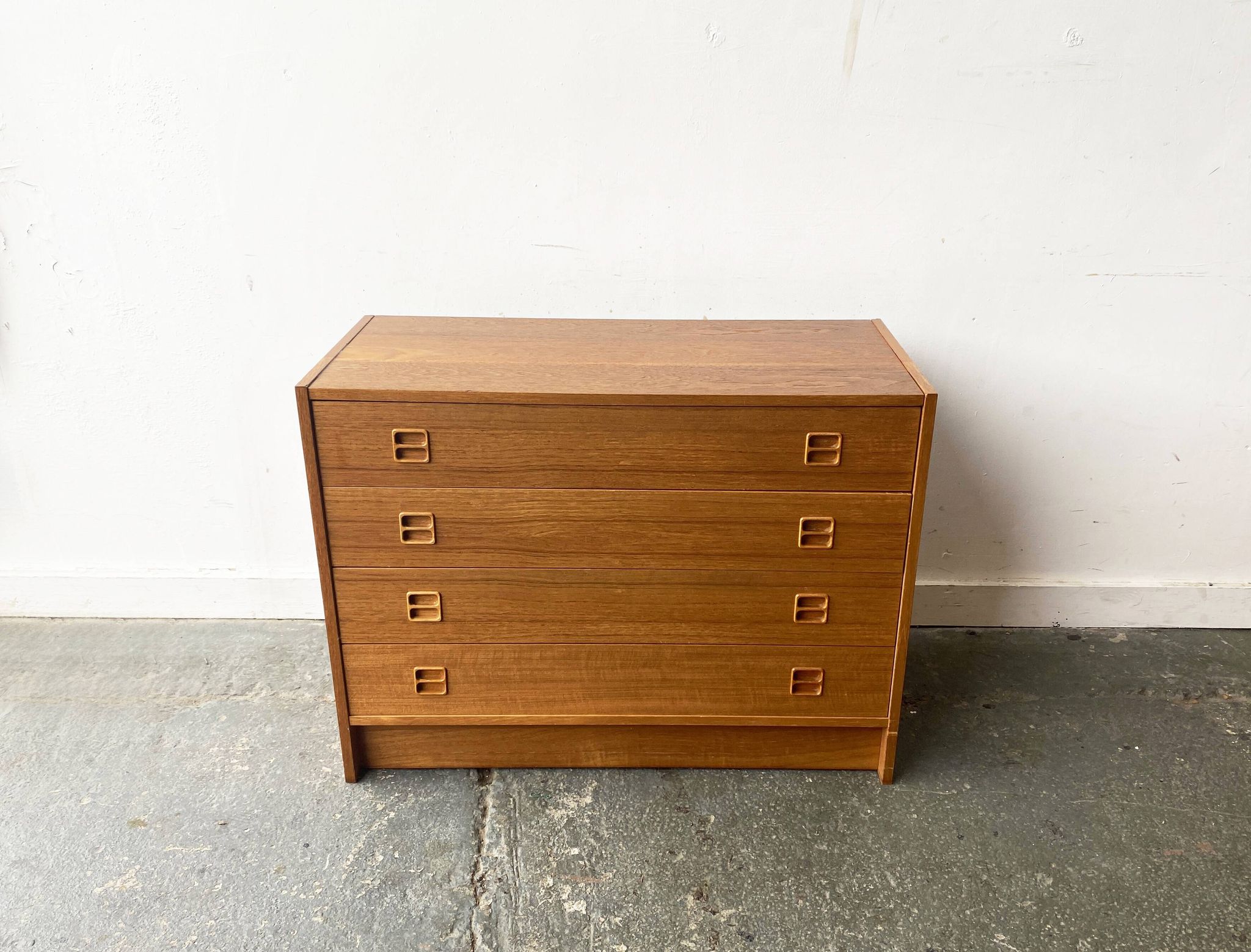 Mid-Century Modern Teak Chest of Drawers by Sejling Skabe, Denmark, 1960s