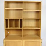 Danish oak bookcase