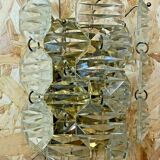 60s 70s Kinkeldey Wall Light Glass Wall Lamp Space Age Design 60s 70s