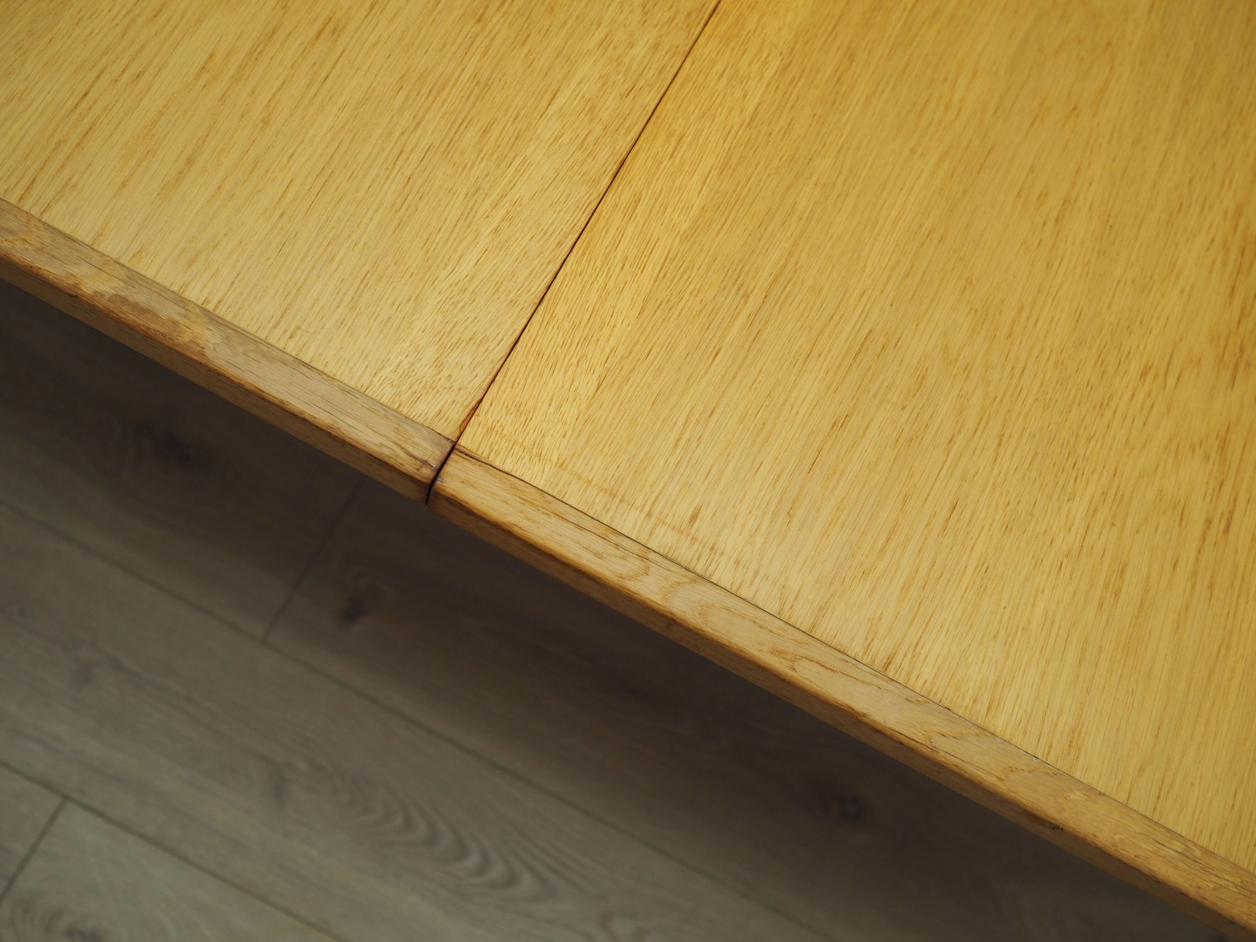 Ash round table, Danish design, 1960s, production: Denmark