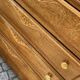 Art deco chest of drawers in oak
