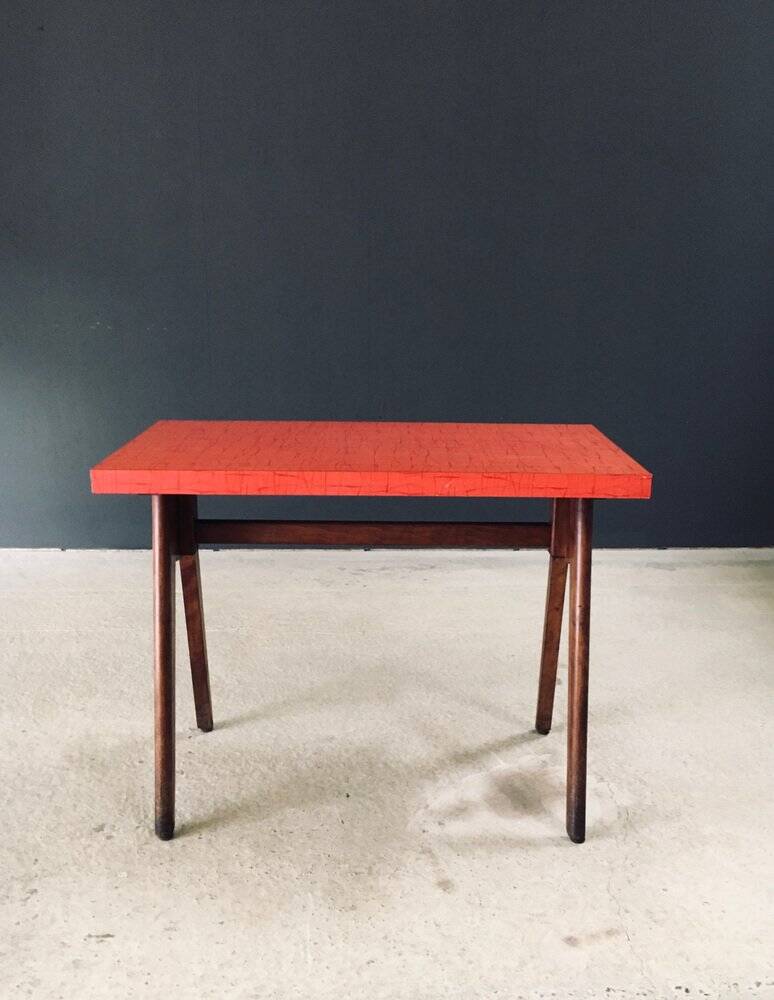 French Reconstruction Bistro Table, 1950s