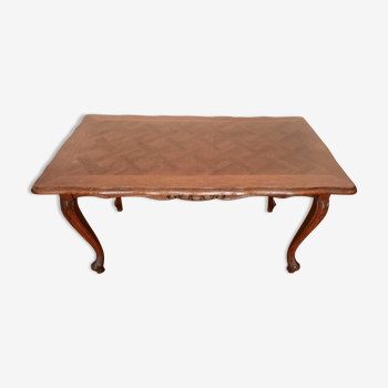 Table basse bois du XIXème siècle