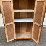 Armoire parisienne art déco en bois