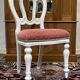 Set of 6 English Victorian style mahogany chairs.