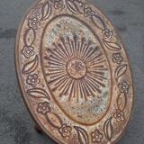 Coffee table lava stone