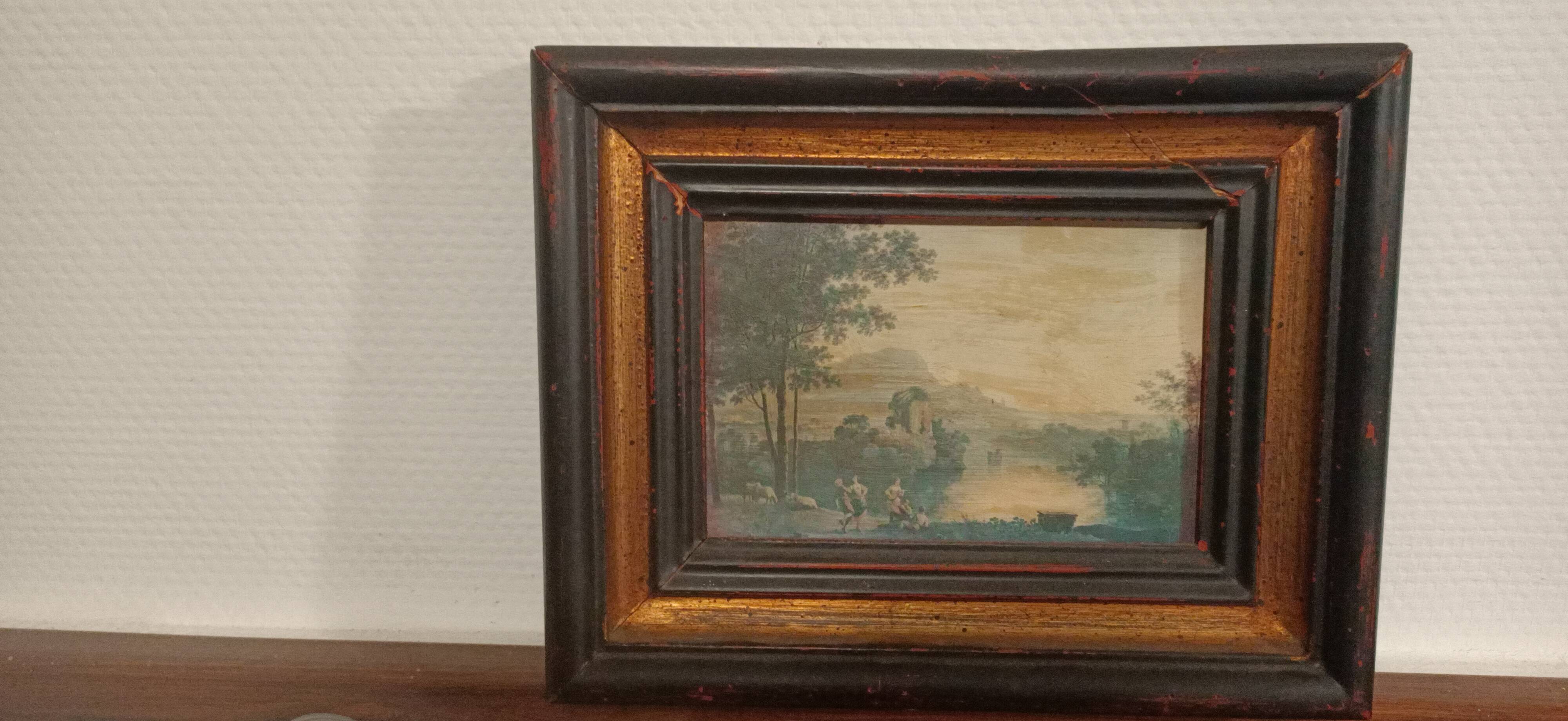 Set of 6 framed reproductions, late 19th - early 20th century.