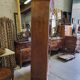 Showcase 1 walnut door of the nineteenth century