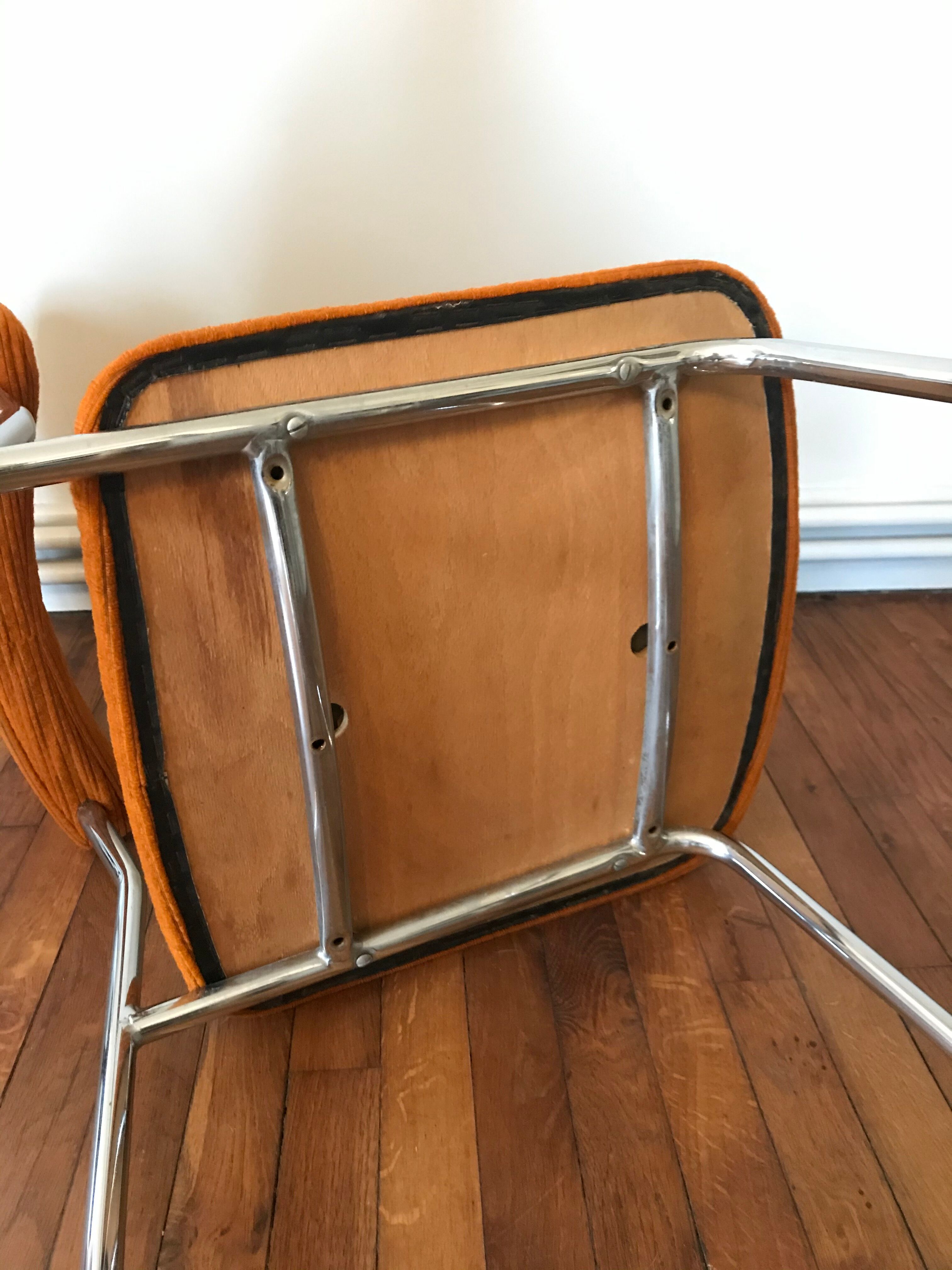 Chrome chair