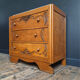 Art Deco commode, vintage antique piece with marble top.