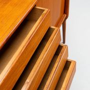 Bosteels Meubelen unique small sideboard walnut Belgium 1960