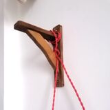 1950s opaline portable lamp